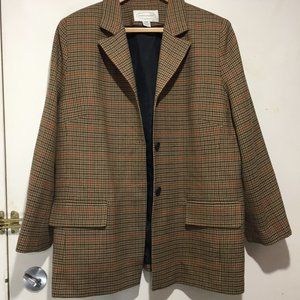 VINTAGE FAMOUS MARKER WOOL BLAZER/JACKET SIZE 14W